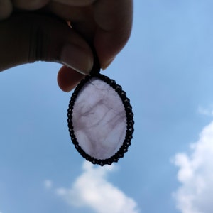 Elegant Natural Rose Quartz Pendant Necklace, Raw Pink Crystal Quartz Necklace Rose Quartz Jewelry,Gemstone Necklace for Women, Gift for Her