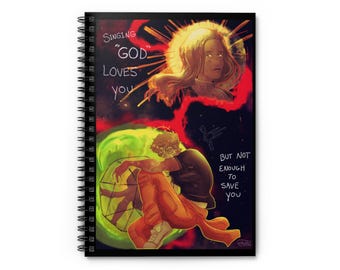 Wybielone słońcem muchy | Projekt Hail Mary Spiral Notebook