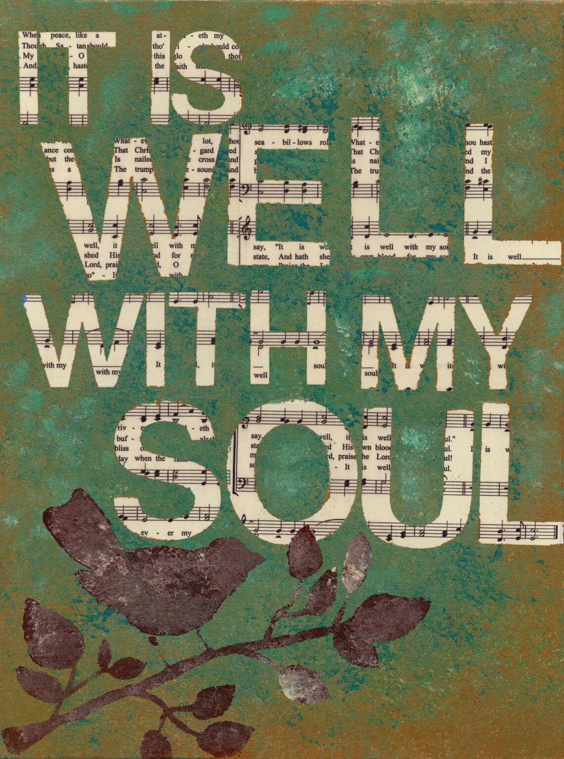 It Is Well With My Soul Painting Etsy