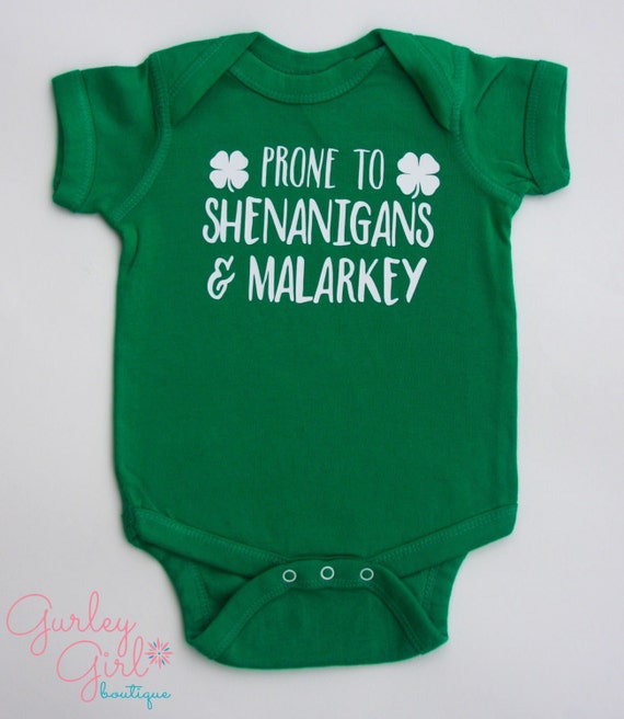 baby boy st patricks day clothing