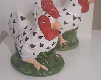 Vintage Boston Warehouse salt and pepper shakers.