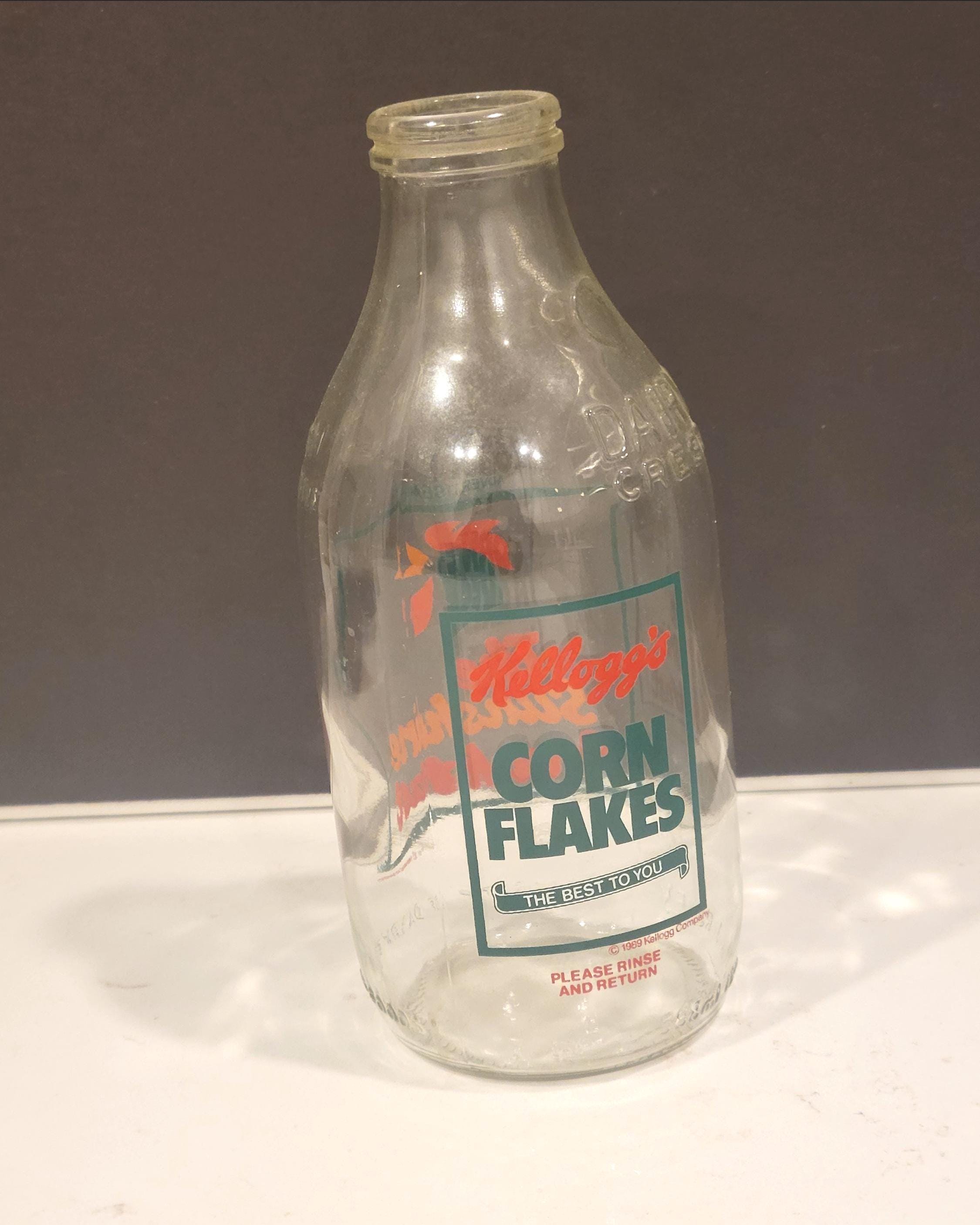 Kelloggs Milk Bottle - Etsy
