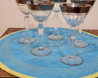1950's Glastonbury-Lotus crystal stemware