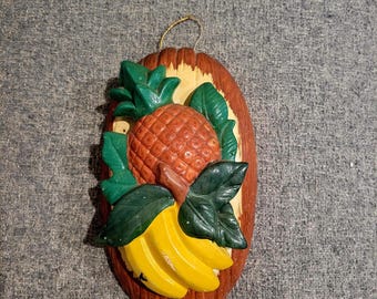 1970's 3-D Kitchen Wall Plaque