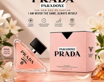 Prada Paradoxe Eau de Parfum 90ml: Floral Ambery Fragrance with Neroli and Musk