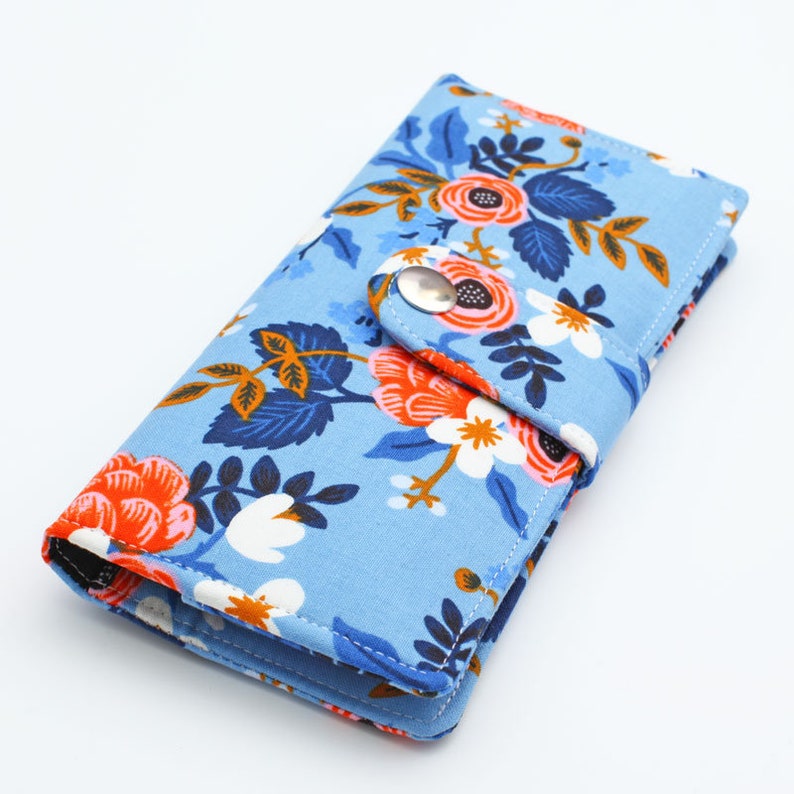 fabric clutch wallet