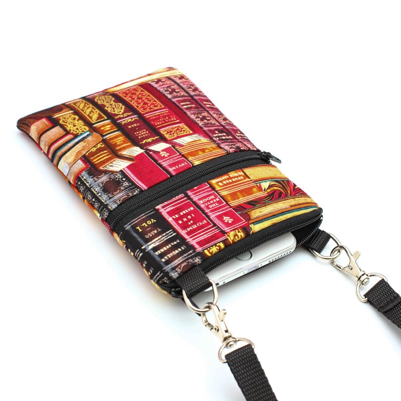 Smartphone Padded Purse Passport Zipper Purse Small Travel Etsy