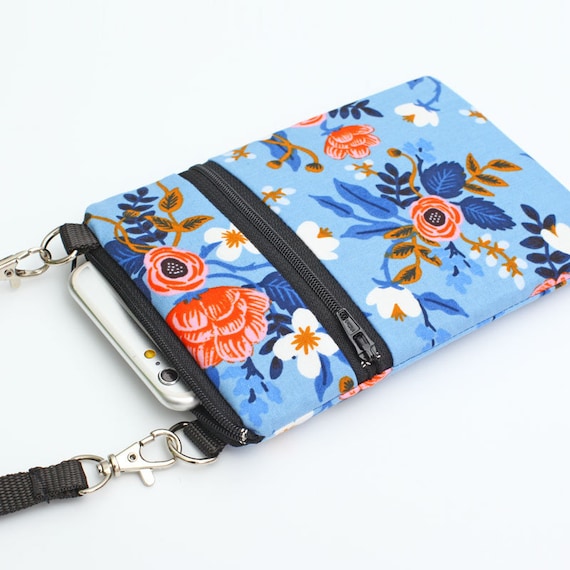 Iphone 11 Travel Bag Phone Shoulder Bag Floral Phone Zip - Etsy Australia