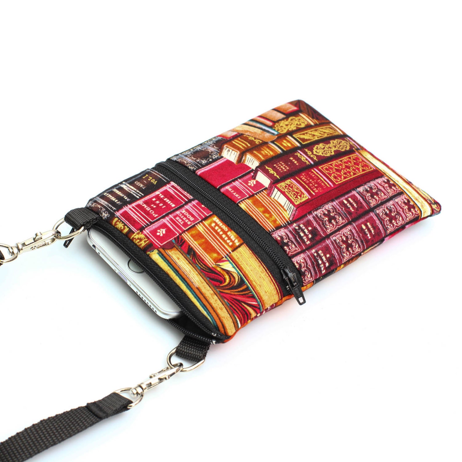 Smartphone Padded Purse Passport Zipper Purse Small Travel Etsy