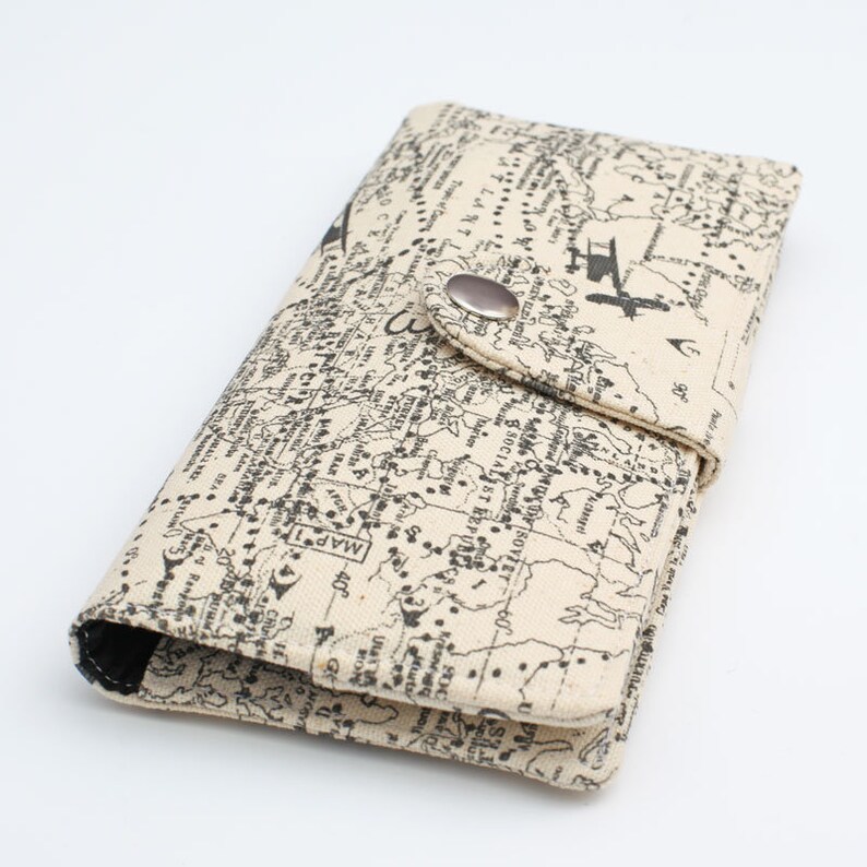 Passport Wallet Travel Wallet Organizer Clutch Wallet Etsy