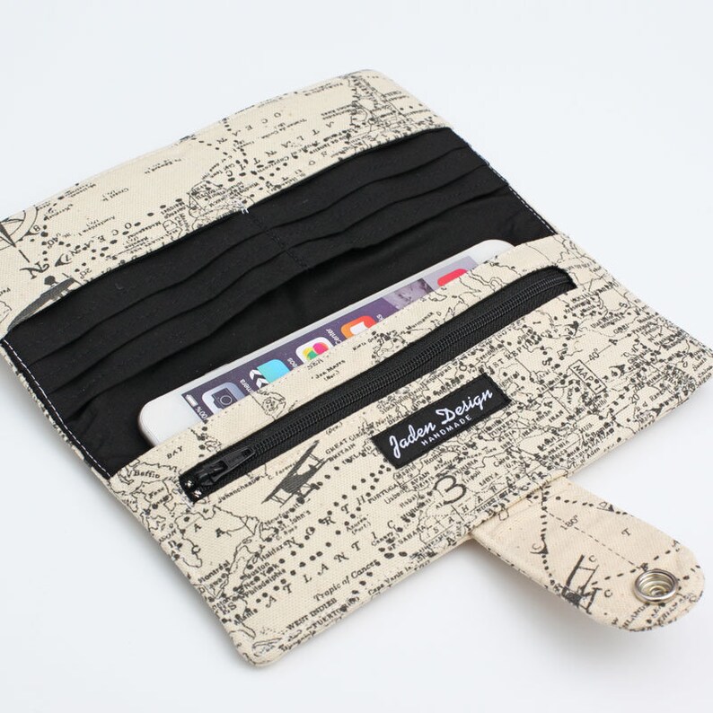 Passport Wallet Travel Wallet Organizer Clutch Wallet Etsy