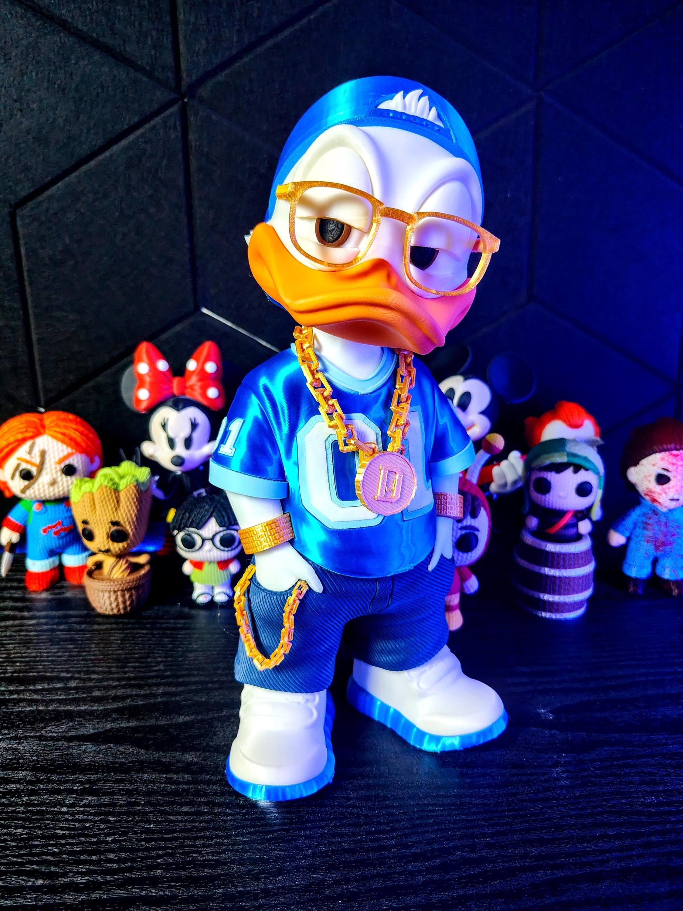 クレイトス風 ダフィーダック フィギュア 30cm 3Dプリント クレイトス風 ダフィーダック フィギュア 30cm 3Dプリント Daffy duck