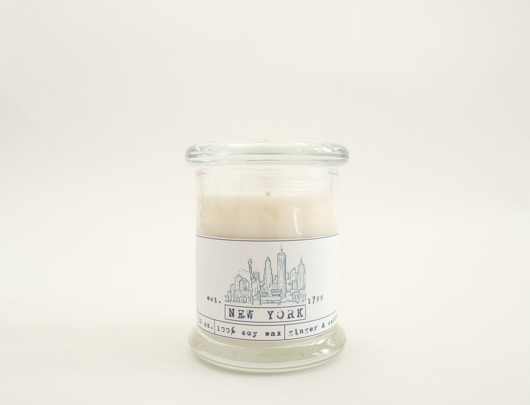 New York Candle New York Gifts State Candles New York12 Etsy