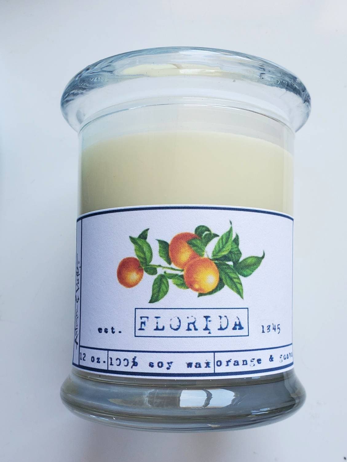 Florida Candle Florida Candles Florida Florida Gifts Etsy