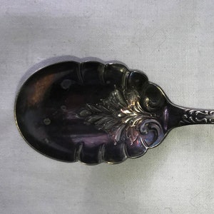 Cucchiaio da zucchero Oneida Community One in argento placcato vintage - ca. 1900 - da DustyMillerAntiques