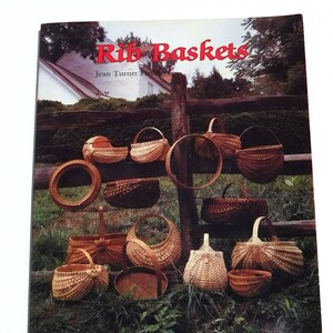 Vintage boek met geribde manden door Jean Turner Finley - 1987 - van DustyMillerAntiques