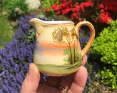 Vintage Nippon Tree in the Meadow Demitasse Creamer - 1890-1921 - from DustyMillerAntiques