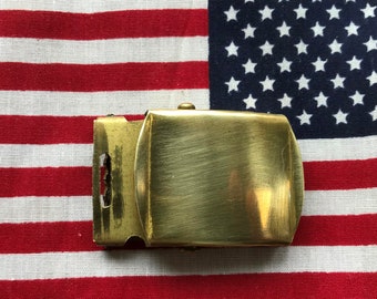 Vintage US Army Brass Buckle - 2 available - 1960's - from DustyMillerAntiques