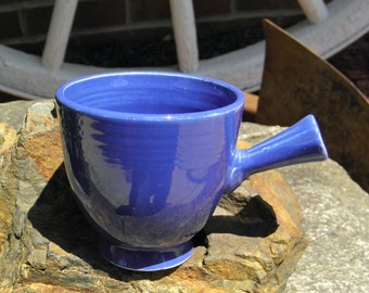 Vintage Original Homer Laughlin Cobalt Blue Fiesta Demitasse Stick Handle Cup - circa 1940 - from DustyMillerAntiques