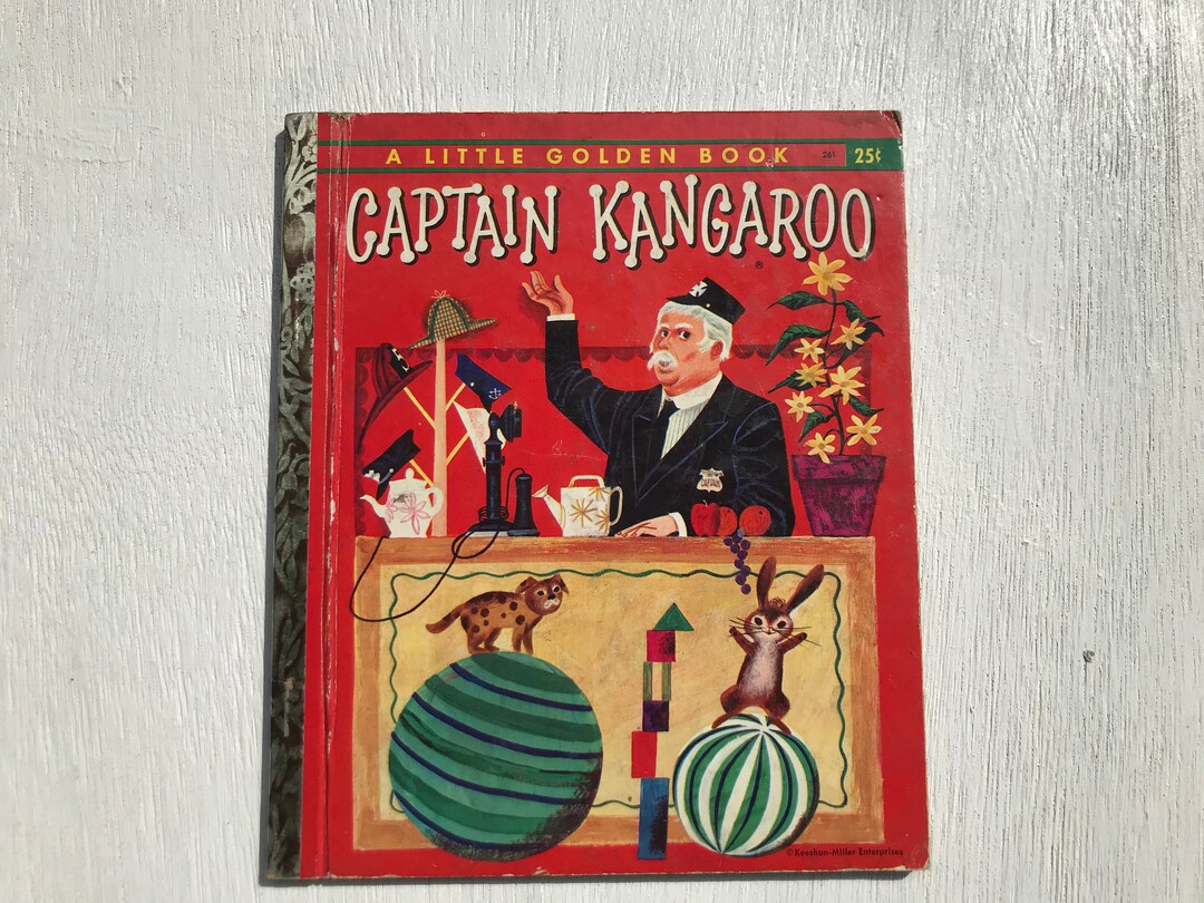 Buy Vintage Little Golden Book CBS Television's Captain Kangaroo by  Kathleen N Daly 1956 From Dustymillerantiques Online in India