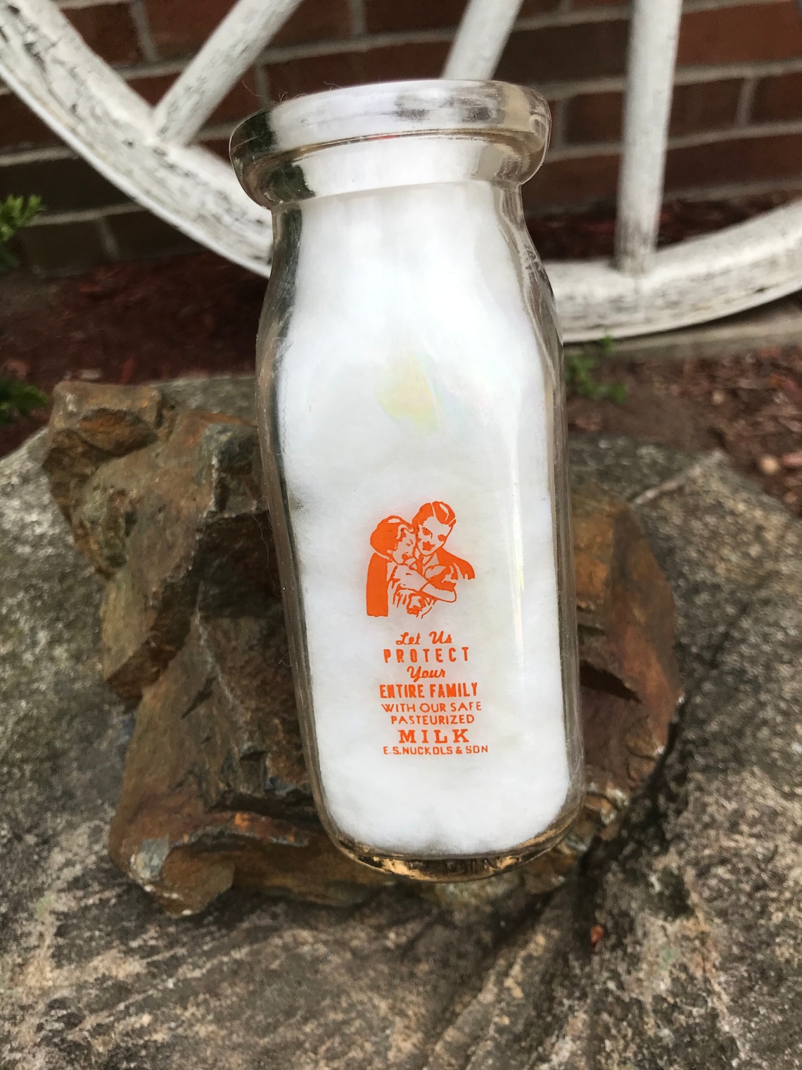 Vintage Maple Grove Dairy Lexington VA 1/2 Pint Milk Bottle Etsy