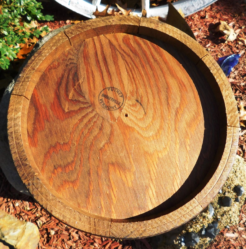 Vintage Basketville Putney VT Sugar Firkin Ice Bucket and Lid Etsy