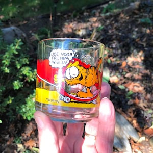 Vintage McDonald's Garfield the Cat Mug - Use Your Friends Wisely - 1978 - from DustyMillerAntiques