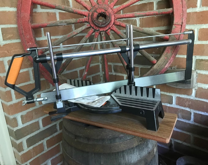 Vintage Jorgenson Mini-compound Miter Box & Saw - 1970s - From ...