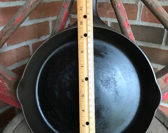 ビンテージ ナショナル スキレット #7B ヒートリング付き - 1895