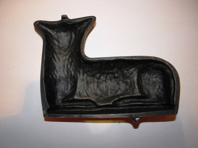 Vintage Cast Iron Small Individual Easter Lamb Cake Mold Etsy
