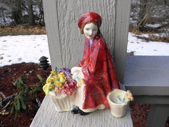 ヴィンテージ ロイヤルドルトン ボニーラッシー フィギュア - 1936年