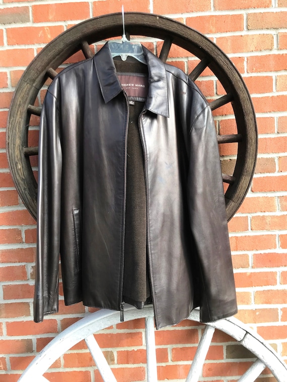 Marc by andrew marc leather jacket 2025 Marc by andrew marc leather jacket 2025