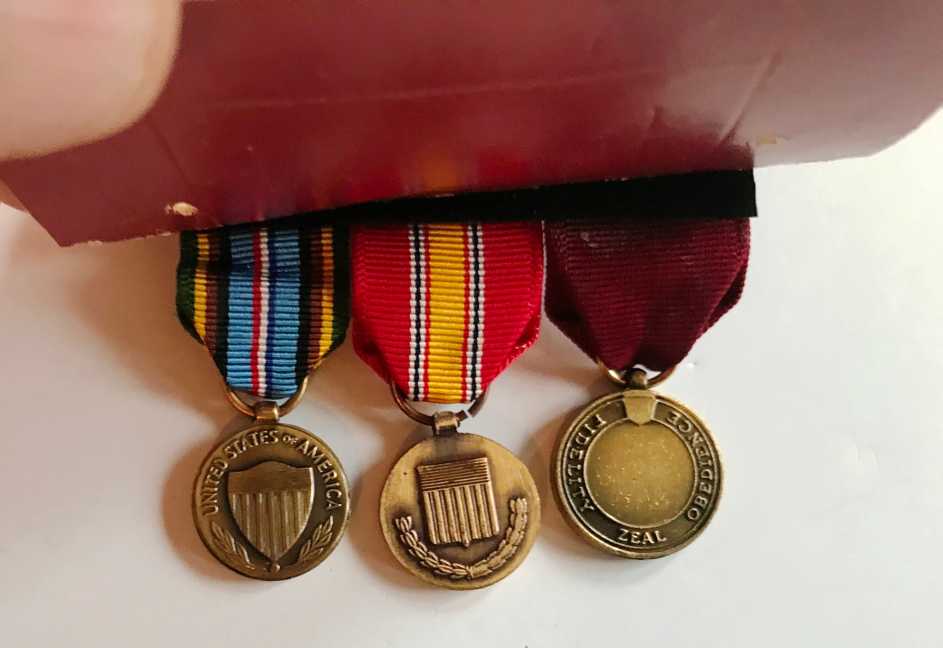 Vintage USN Navy Vietnam Era Service Medals & 2 Ribbon Bar Sets