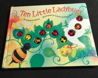 Vintage Ten Little Ladybugs by Melanie Gerth - 2000 - from DustyMillerAntiques