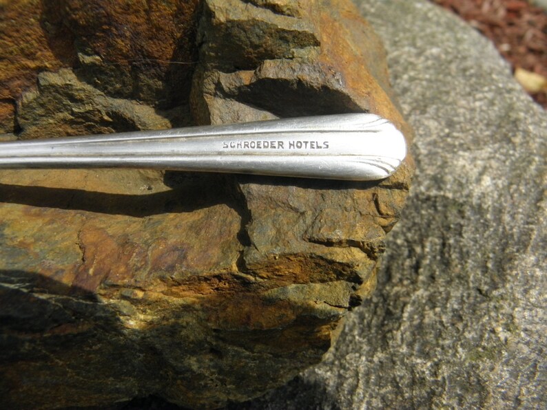 Vintage International Silver Company Schroeder Hotels ...
