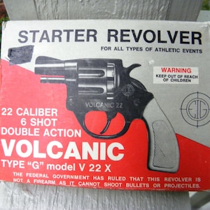 Vintage Uniwerk Italy 22 Caliber Volcanic Type G Start Revolver