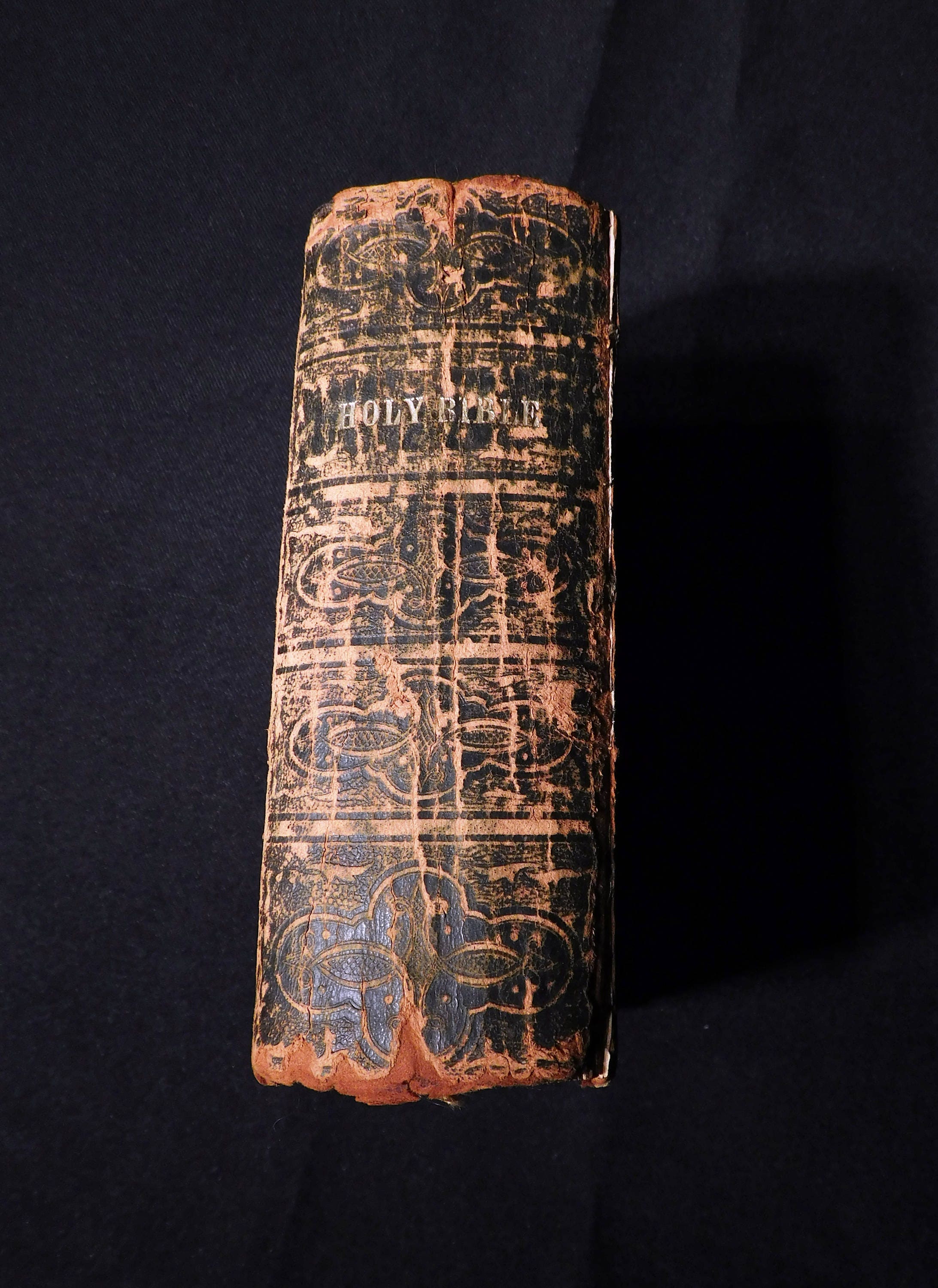 ヴィンテージ アメリカ聖書協会 聖書本 - 1861