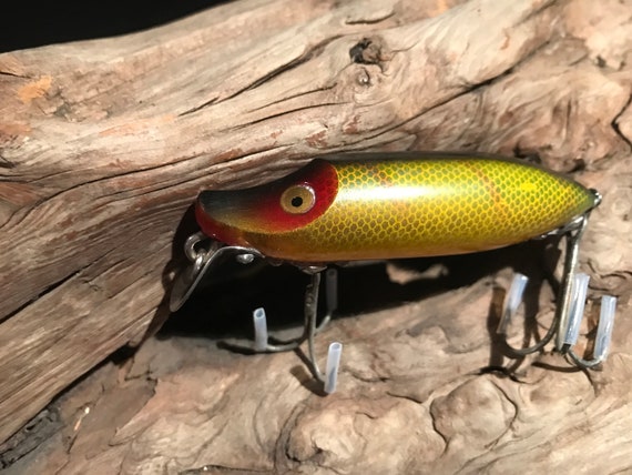 Vintage Heddon River Runt Spook Floating Lure Perch Pattern 1960s From  Dustymillerantiques 