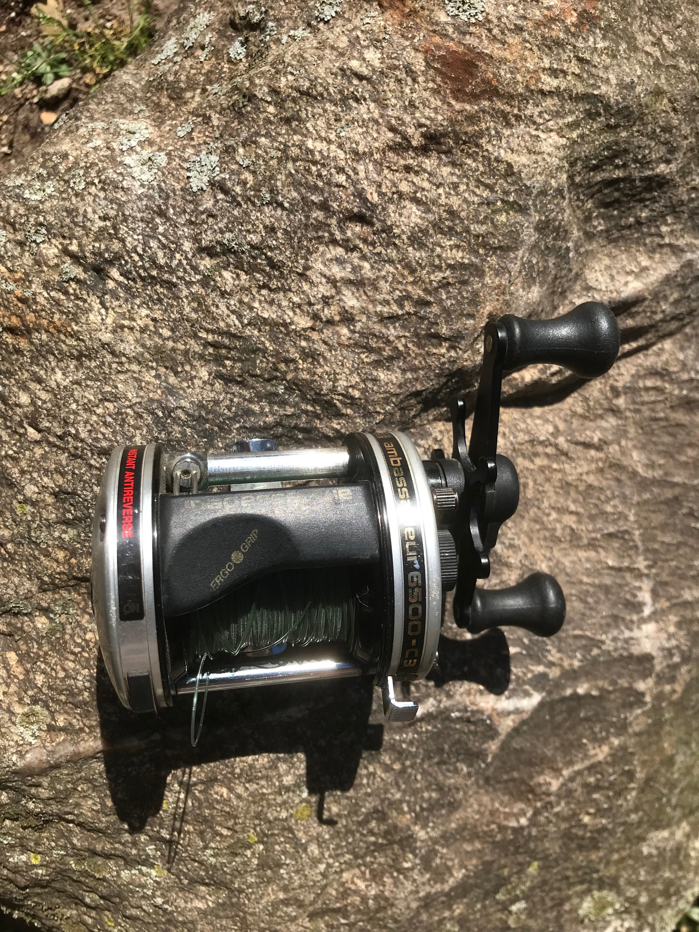 Vintage Abu Garcia Ambassadeur 6500-C3 Fishing Reel - Pre-2003
