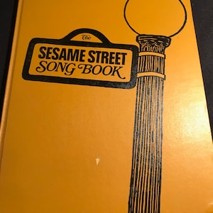 Vintage The Sesame Street Song Book - 1971 - first edition - from DustyMillerAntiques
