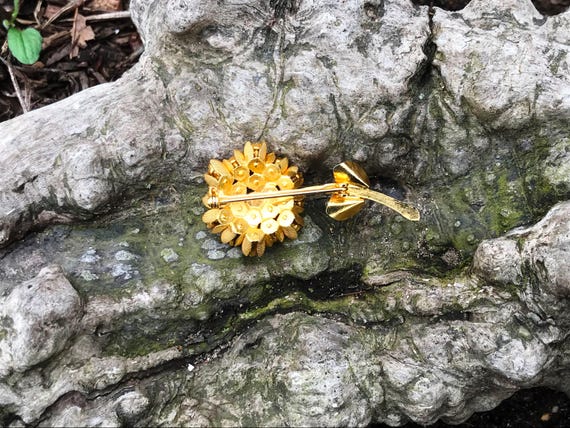 Vintage Possibly Miriam Haskell Ruby Red Rhinesto… - image 5