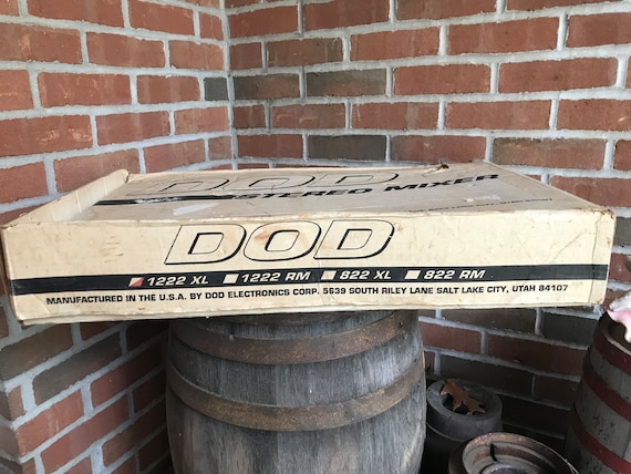 Vintage DOD Electronics Stereo 12 Channel Mixer / Equalizer Model