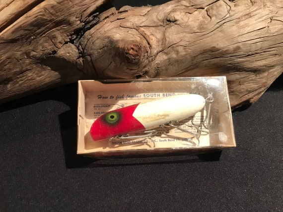 Vintage South Bend Bass Oreno Lure in Box Circa 1960 From