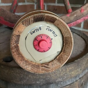 Vintage Salem Bank & Trust Co. Oak Barrel Advertising Bank - circa 1960 - from DustyMillerAntiques image 3