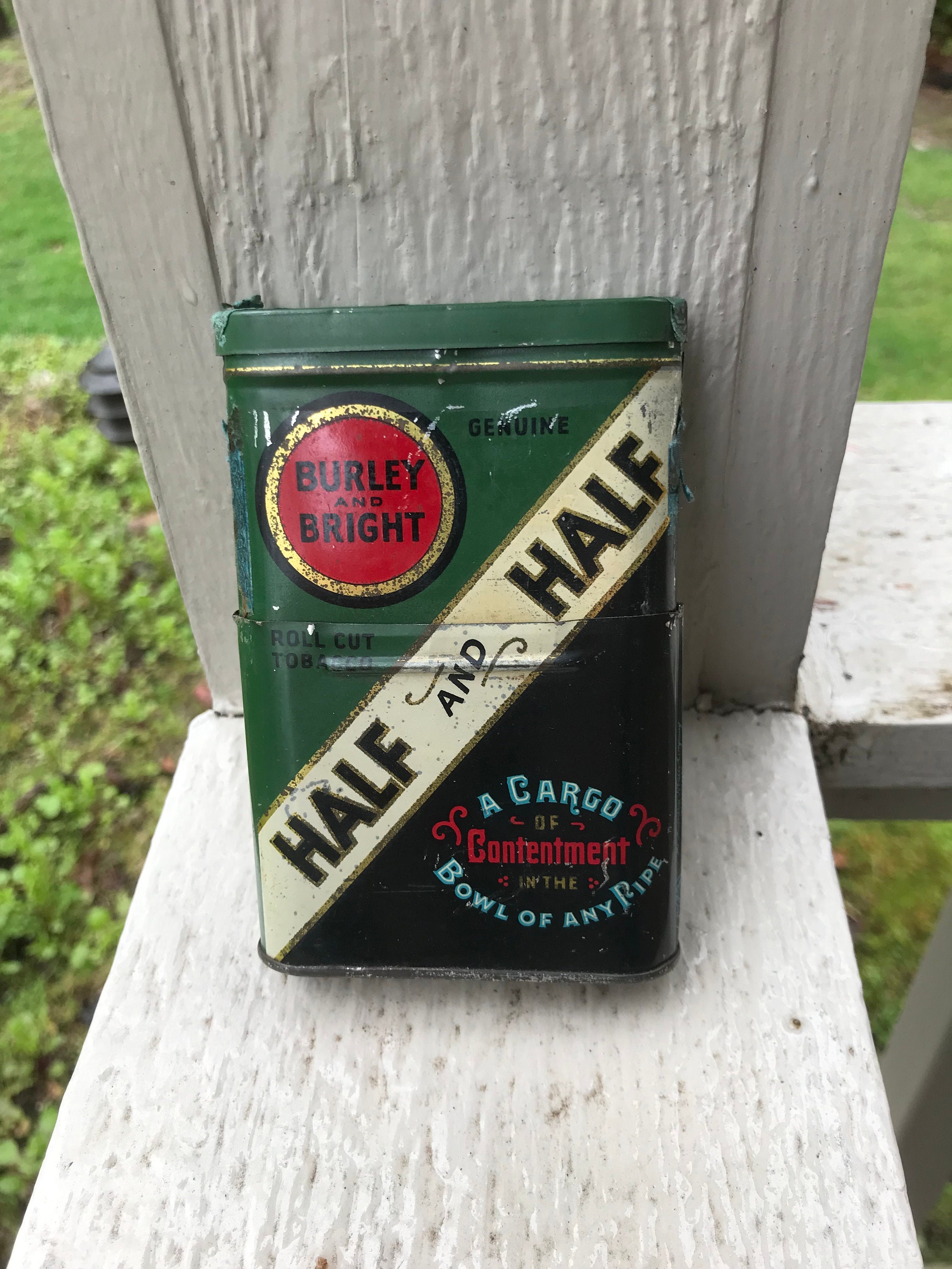 1930's tobacco tin - Etsy 日本
