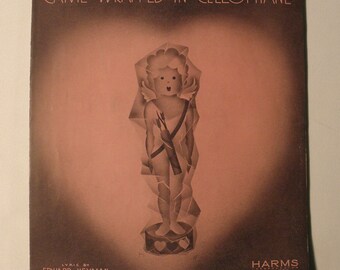 Vintage If Love Came Wrapped in Cellophane Sheet Music - 1935 - from DustyMillerAntiques