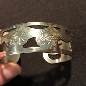 Kirk stieff pewter cuff bracelet - Etsy 日本