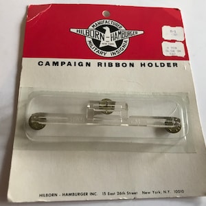 Vintage Hilborn-Hamburger Campaign Ribbon Holder - 2 available - 1960s - from DustyMillerAntiques