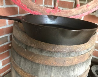 ビンテージ ナショナル スキレット #7B ヒートリング付き - 1895