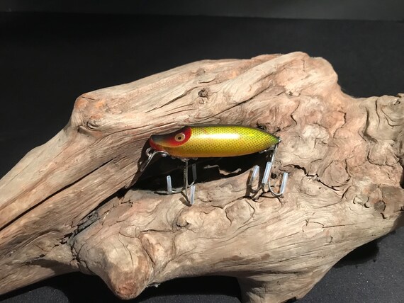 Vintage Heddon River Runt Spook Floating Lure Perch Pattern 1960s From  Dustymillerantiques 